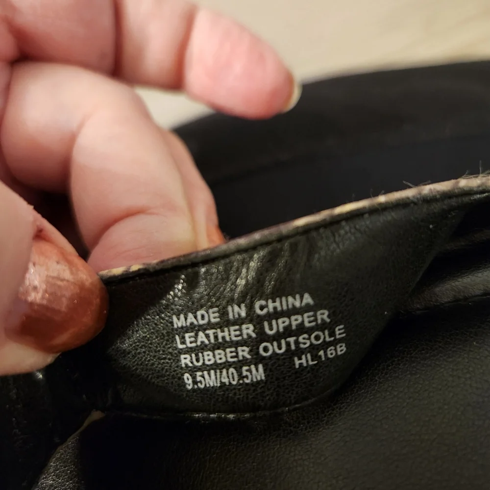 Michael kors leather sandals, 9.5